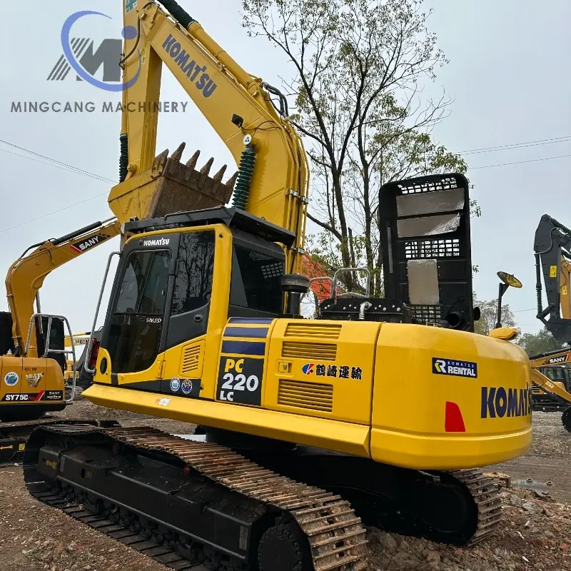 Factory Price Used Komatsu PC220 Construction Equipment 22ton Excavator