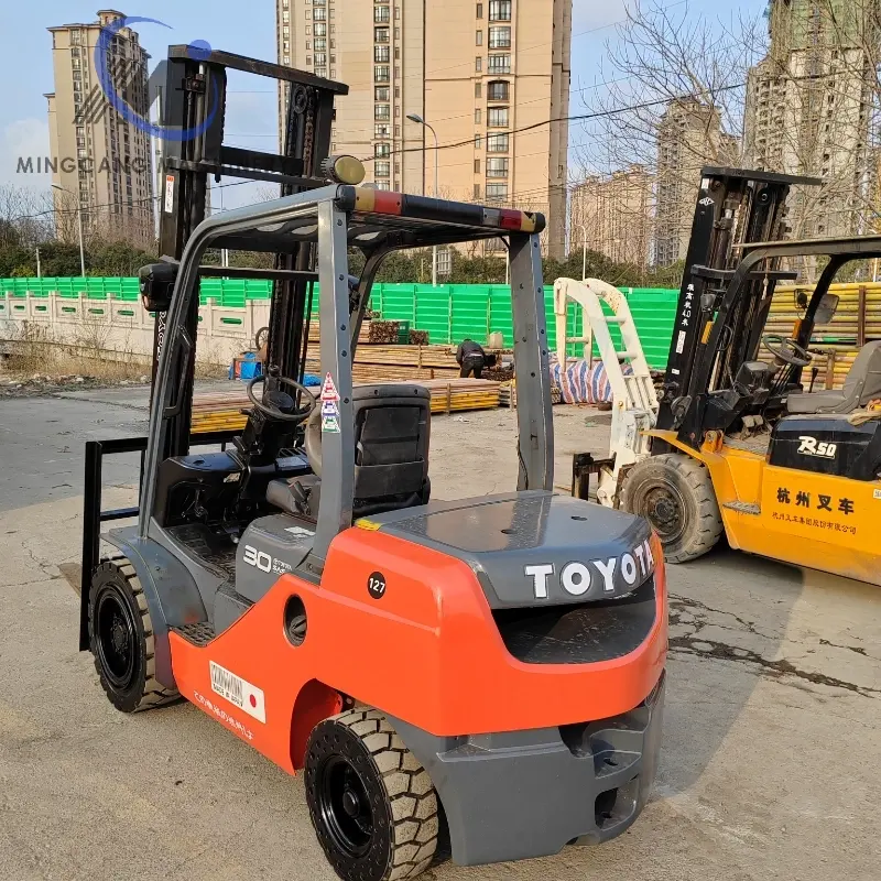 High Quality Diesel Toyota Used Forklift 3 ton for Hot Sale