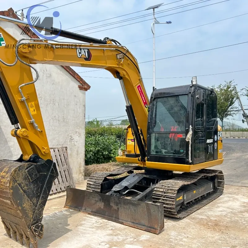 Hot sale 7 Ton Mini Cheap second hand Backhoe Digger Cat 307E2