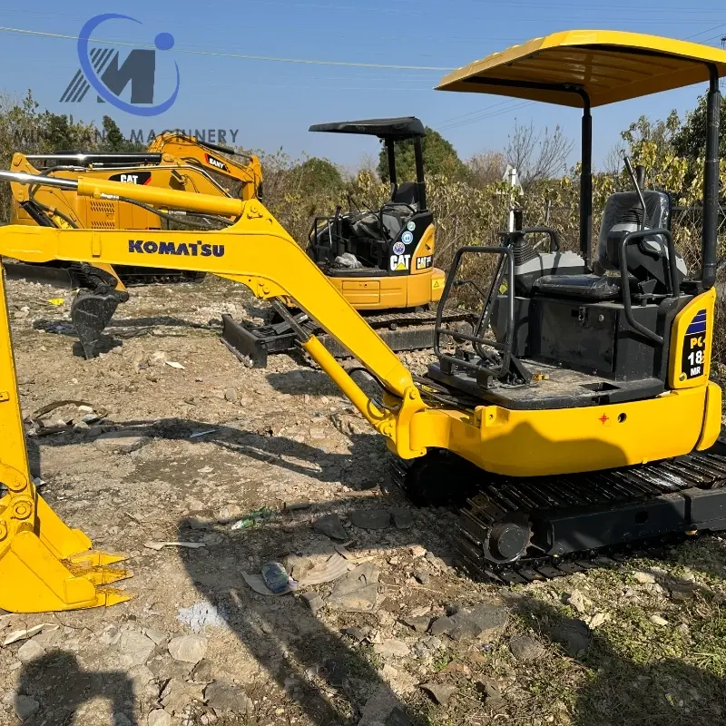 Second-hand Komatsu PC18MR Mini 1.8ton Excavator For Sale